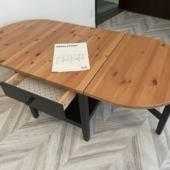 【IKEA】コーヒーテーブル（無料でお譲りします）の画像