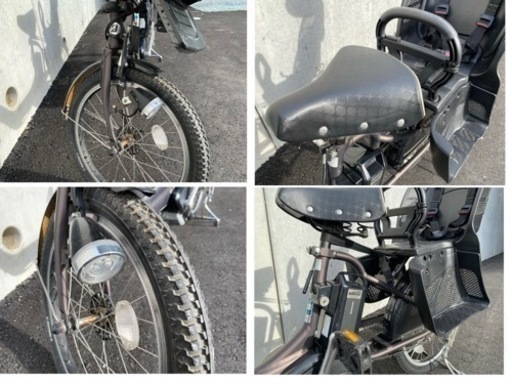 電動自転車　子ども乗せ　3人乗り(ブリヂストン)