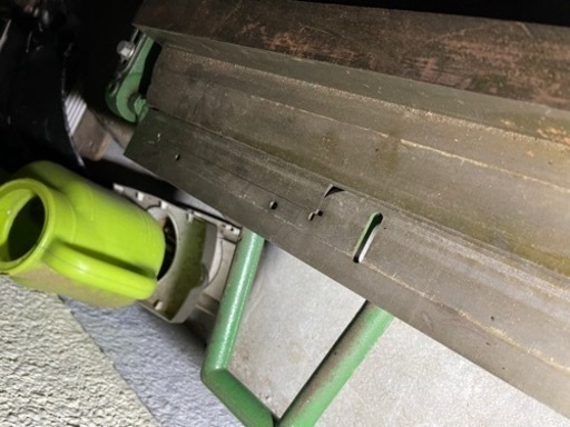 建築板金　青バッタ　エキセン　折り機