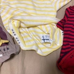 値下げ！　ベビー服　80サイズ　7点セット　記名あり　保育園着の画像