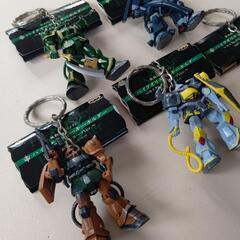 値下げ◆ガンダム,ハイクオリティ,フィギュアキーホルダー｢5個セット｣ の画像