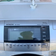 引き取り限定！ドラム式洗濯機 11kg BD-V9800-未開封ミクロマン 