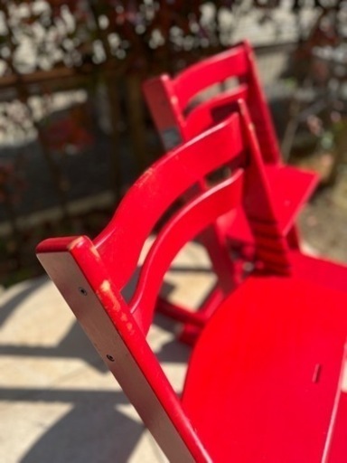 ストッケ　STOKKE 赤　2脚