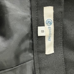 ガウチョ ワイドパンツ  黒  の画像