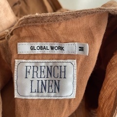 グローバルワーク袖フリルカットソーMサイズの画像