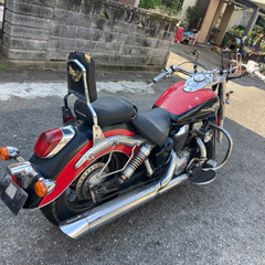 【受け渡し予定決定】NC34 シャドウ400 不動部品取り 書類鍵有り　初年度H9/10の画像
