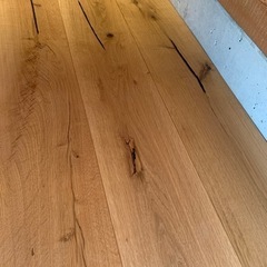 【決まりました】フローリング材　オーク付き板