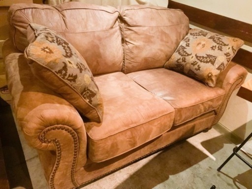 Ashley(アシュレイ)2人掛けソファー アンティーク ヴィンテージ