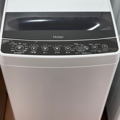 送料・設置込み　洗濯機　5.5kg Haier 2021年製