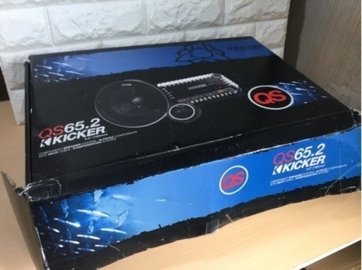 KICKER ジャンク　QS65.2 コンパクトスピーカーシステム　