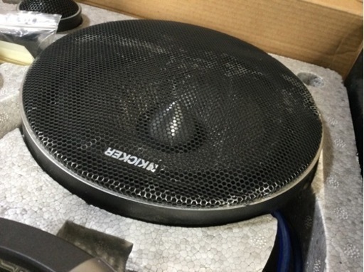 KICKER ジャンク　QS65.2 コンパクトスピーカーシステム　