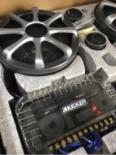 KICKER ジャンク　QS65.2 コンパクトスピーカーシステム　
