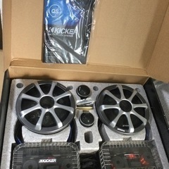 KICKER ジャンク QS65.2 コンパクトスピーカーシステム