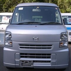 (ID4984)軽バン専門店在庫100台　軽貨物黒ナンバーリース個人・法人可能！　２２万円　マツダ　スクラムバン　車検２年付　平成２５年式　諸経費込２６０,０００円の画像