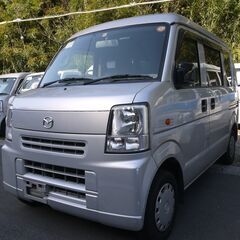 (ID4984)軽バン専門店在庫100台　軽貨物黒ナンバーリース個人・法人可能！　２２万円　マツダ　スクラムバン　車検２年付　平成２５年式　諸経費込２６０,０００円の画像