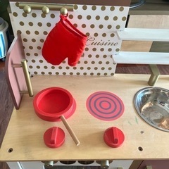 Janod 木製キッチン　トイザらスにての画像