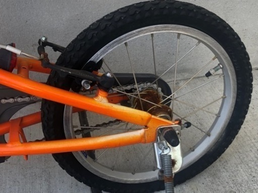 ルイガノ　子供用　16インチ　自転車　オレンジ