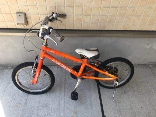 ルイガノ　子供用　16インチ　自転車　オレンジ