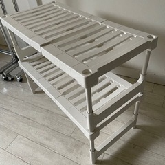 整理ラック　布団の画像