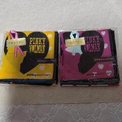 ハンカチ PINKY WOLMAN ２枚セット