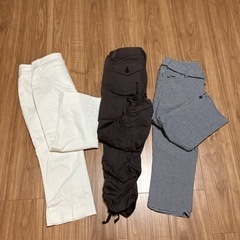 クロップドパンツ 3点セット S〜Mの画像
