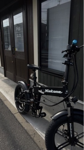 フル電動自転車　ジャンク品　モペット　ファットバイク　ebike