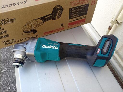 マキタ ディスクグラインダ 40V 新品未使用