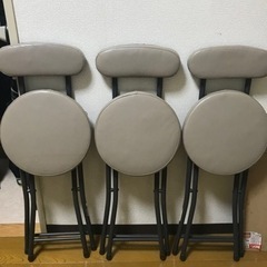 折りたたみ椅子差し上げます3脚