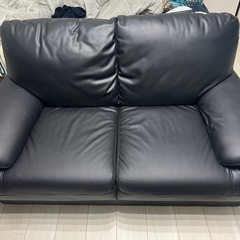 レザーソファーの画像