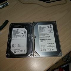 ハードディスク160GB2台