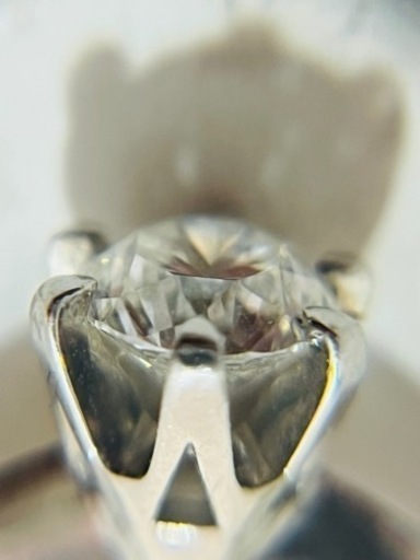 希少VVS1クラス 一粒ダイヤモンド0.514ct Pt900 リング 鑑定書付