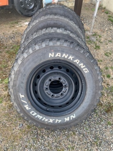 4本セット　NANKANG FT-9 M/T RWL 195/80R15 サマータイヤ／15インチ／オフロード対応