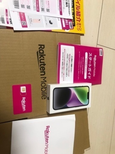 IPHONE 14 256G ミッドナイト　未開封　SIMフリー