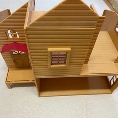 シルバニア　赤い屋根の大きなお家の画像