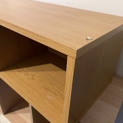 カラーボックス（2段）の画像