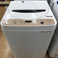 SHARP　シャープ　6.0kg　全自動洗濯機　ES-GE6F　2022年製