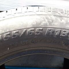 無料！155/65R13 中古夏タイヤの画像