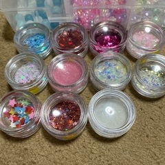 値下げ⭐️ハンドメイド☆デコパーツ☆ビーズの画像
