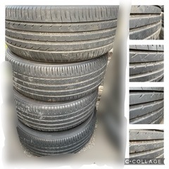 215/50R18 タイヤ4本　残り山約6〜6.4mm バリ山