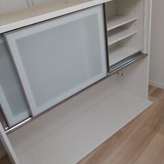 ニトリ　キッチンボード　アルミナ２　140KB  WHの画像