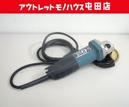 makita 100mm ディスクグラインダ GA4031 最大960W 高速回転・低トルク型 マキタ 研削 研磨 切断 電動工具 2020年製 ☆ 札幌市 北区 屯田