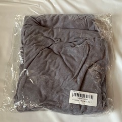 アンビエント　長袖Tシャツ　ブラウス　F　グレー　ドレープギャザー　トップスの画像