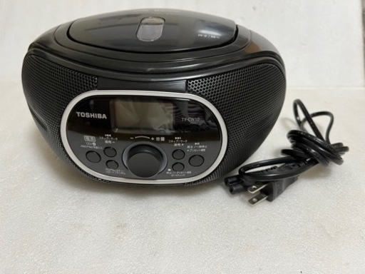 美品 2020年製 TOSHIBA Bluetooth付 AM/FM付 CDラジオ【TY-CW10】