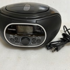 美品 2020年製 TOSHIBA Bluetooth付 AM/FM付 CDラジオ【TY-CW10】の画像
