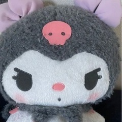 ゆるかわ サンリオキャラクターズ ギガジャンボ はぎゅっとぬいぐるみ クロミの画像