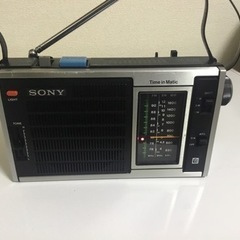 Time in Matic ソニー　短波ラジオ動作確認済み状態綺麗の画像