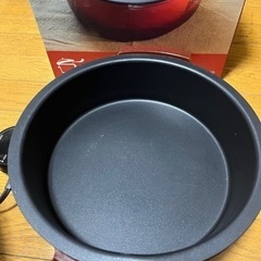 買って2年弱　グリル鍋　通電確認　少し難あり　危険物の日に捨てますの画像