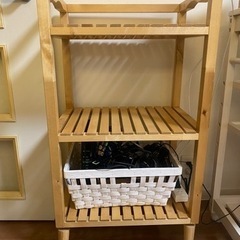 [受け取り中] IKEA モルゲル ワゴン/収納の画像