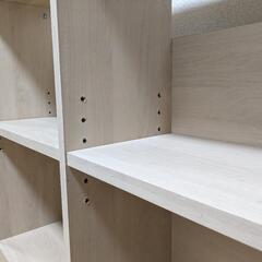 本棚 ホワイトの画像