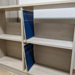 本棚 ホワイトの画像